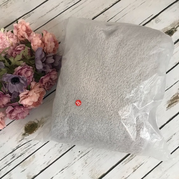 Plush Gray Fleece Hooded Cardigan with Pockets - Picture 10 of 11